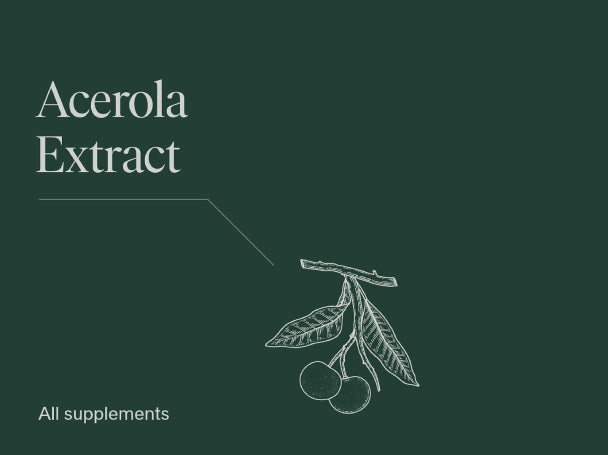 Vorteile der Acerola in Sanbera-Ergänzungsmitteln