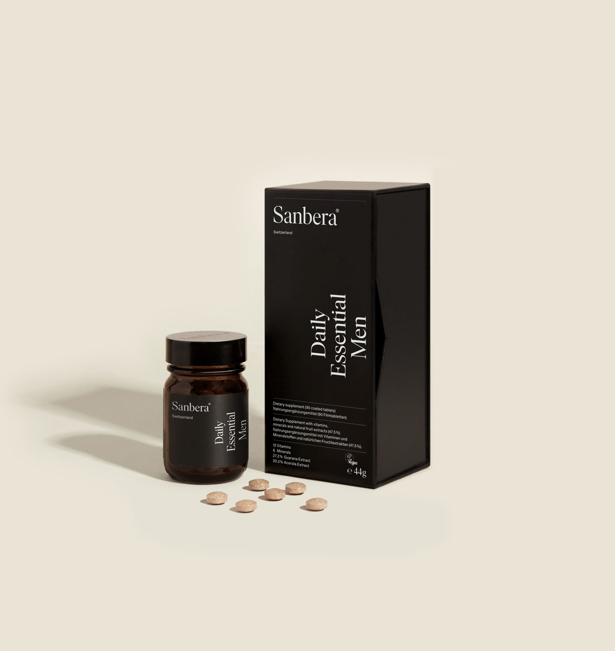 Sanbera Daily Essential Men Supplements für seine allgemeine Gesundheit